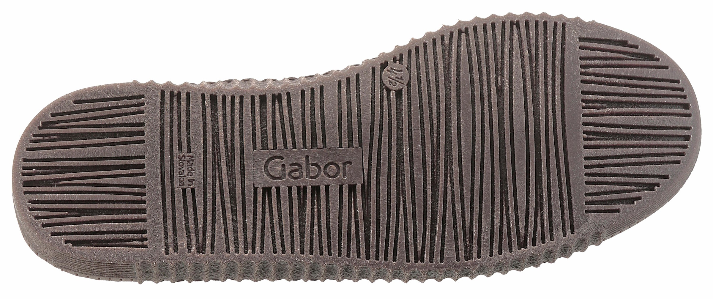 Gabor Chelseaboots  , Plateau, Stiefelette, Schlupfschuh mit dezenten Kontrastnähten