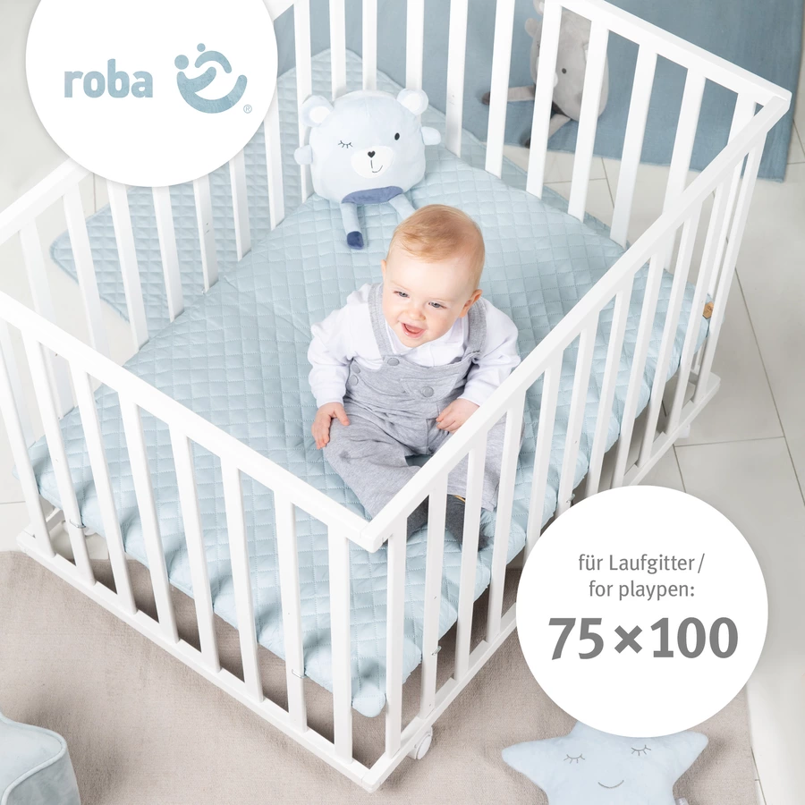 roba Laufgittermatratze safe asleep® 75 x 100 cm