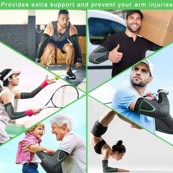 Albuebeskyttelse Tennisalbue - Albuestøtte Compression M