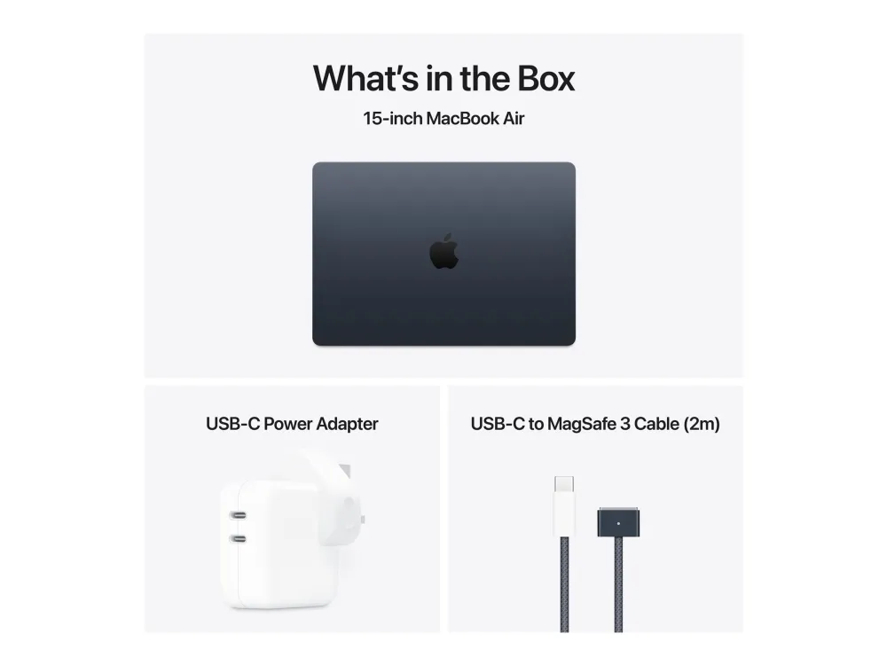 Apple MacBook Air - M4 - Apple M4 10-core - 16 GB RAM - 256 GB SSD - 15.3