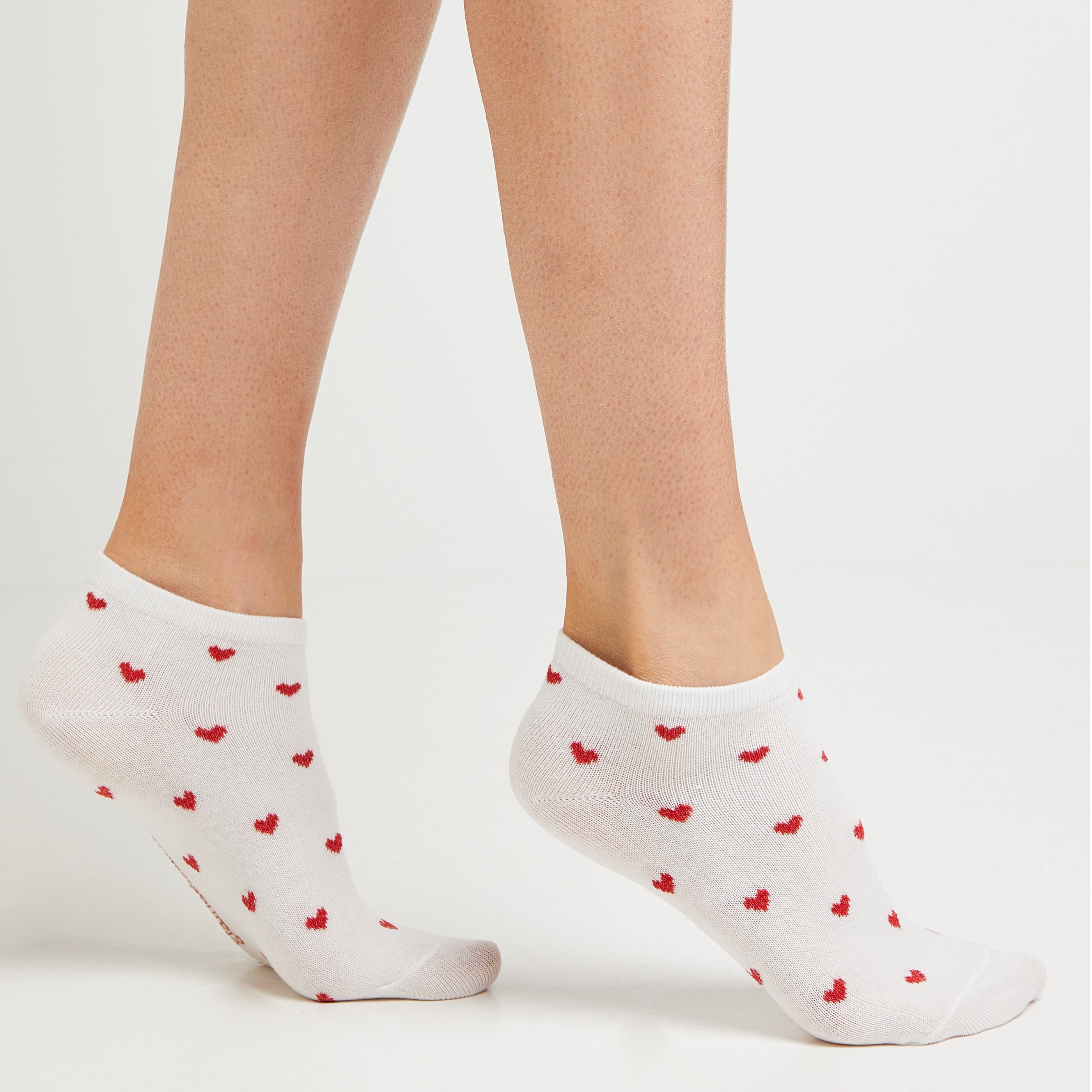 Lot de 2 paires de soquettes - BLANC