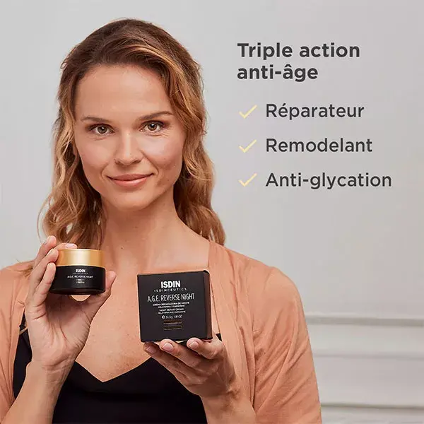 ISDIN Isdinceutics AGE Reverse Night Creme Noturno Antienvelhecimento 50g