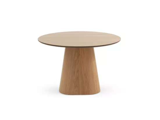 Table de salle à manger en contreplaqué de chêne