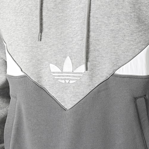 Sweat Capuche Reflective IU4244 Gris Chiné