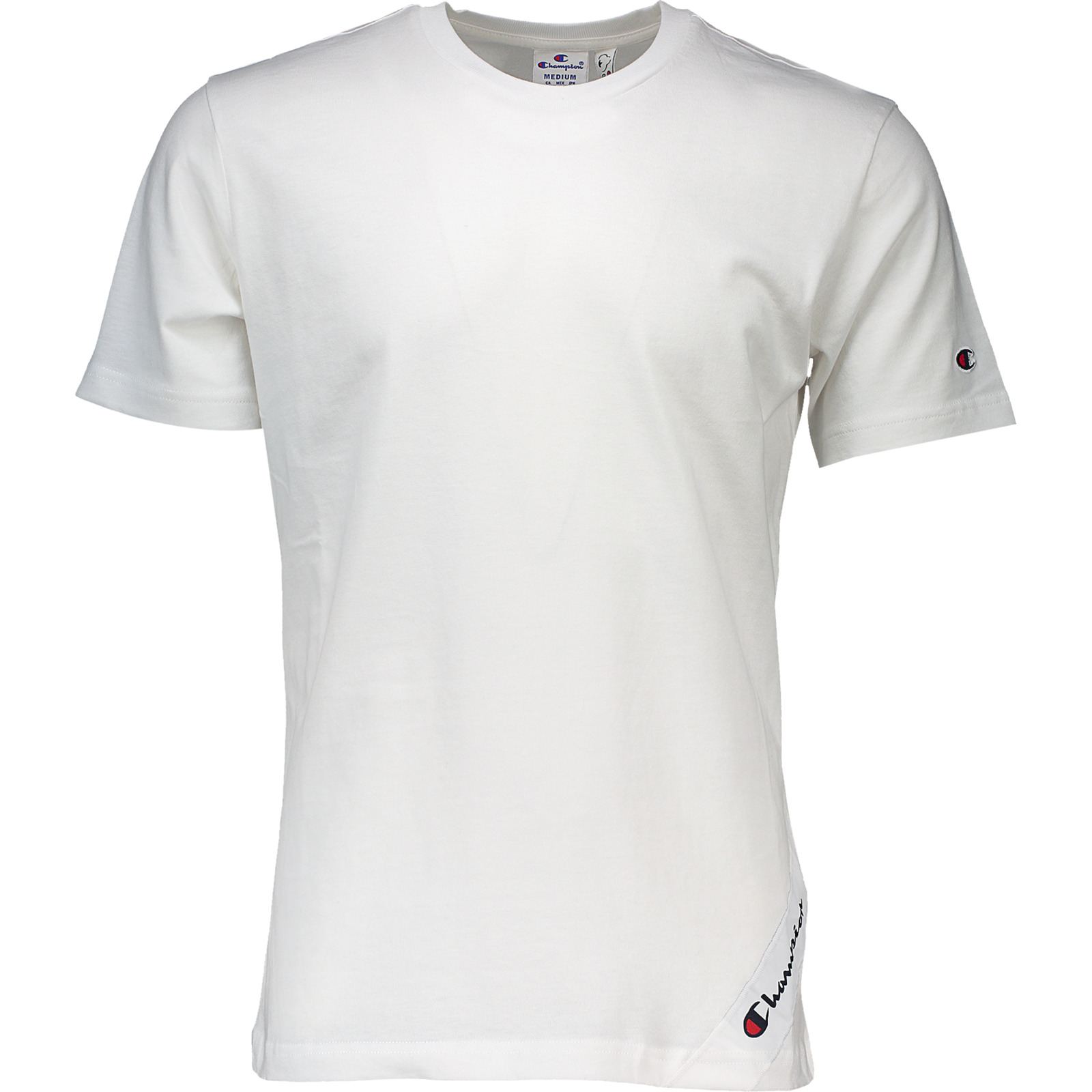 Champion Herren-T-Shirt Crewneck XS, weiss