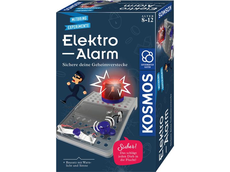 Kosmos Experimentierkasten Elektro-Alarm Bausatz mit Warnlicht und Sirene