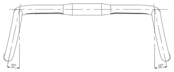 Cintre Deda Gravel 100 Aluminium BOB