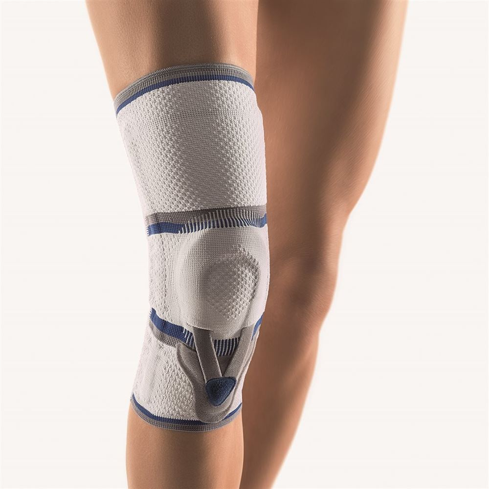 BORT Kniegelenkbandage Osgood-Schlatter M  d-33/f-44cm silber 1 Stk