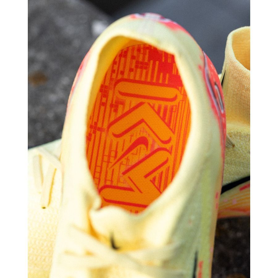 Nike Air Zoom Mercurial Vapor 16 Elite FG Mbappé Personal Edition - Orange/Bleu