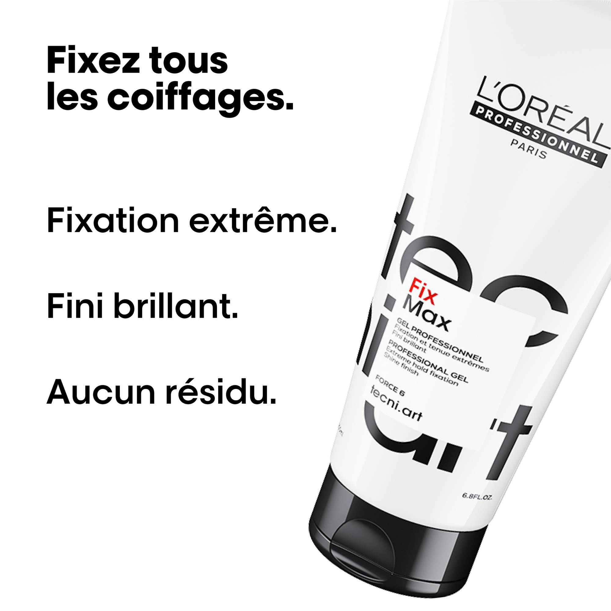 Gel sculptant extra fort Fix Max Tecni.Art / 200ml