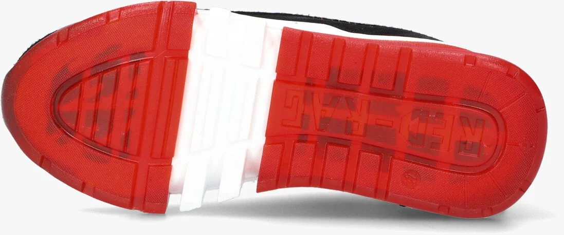 RED-RAG zwarte red-rag lage sneakers 13593