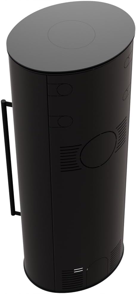 KRATKI Kaminofen aus Stahl 5,5 kw ERIK fi 150 Stahlofen, Schwedenofen BImSchV Stufe 2 EEK A, Panoramatür itp.