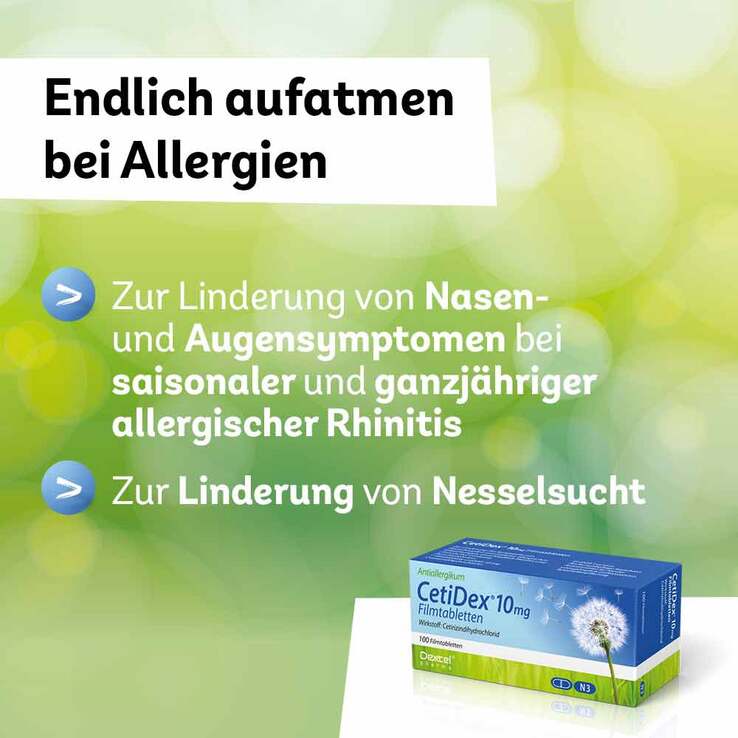 CetiDex 10 mg Filmtabletten, 100 St