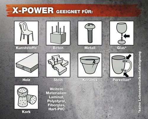 ROXOLID X-Power montagelijm 450 g