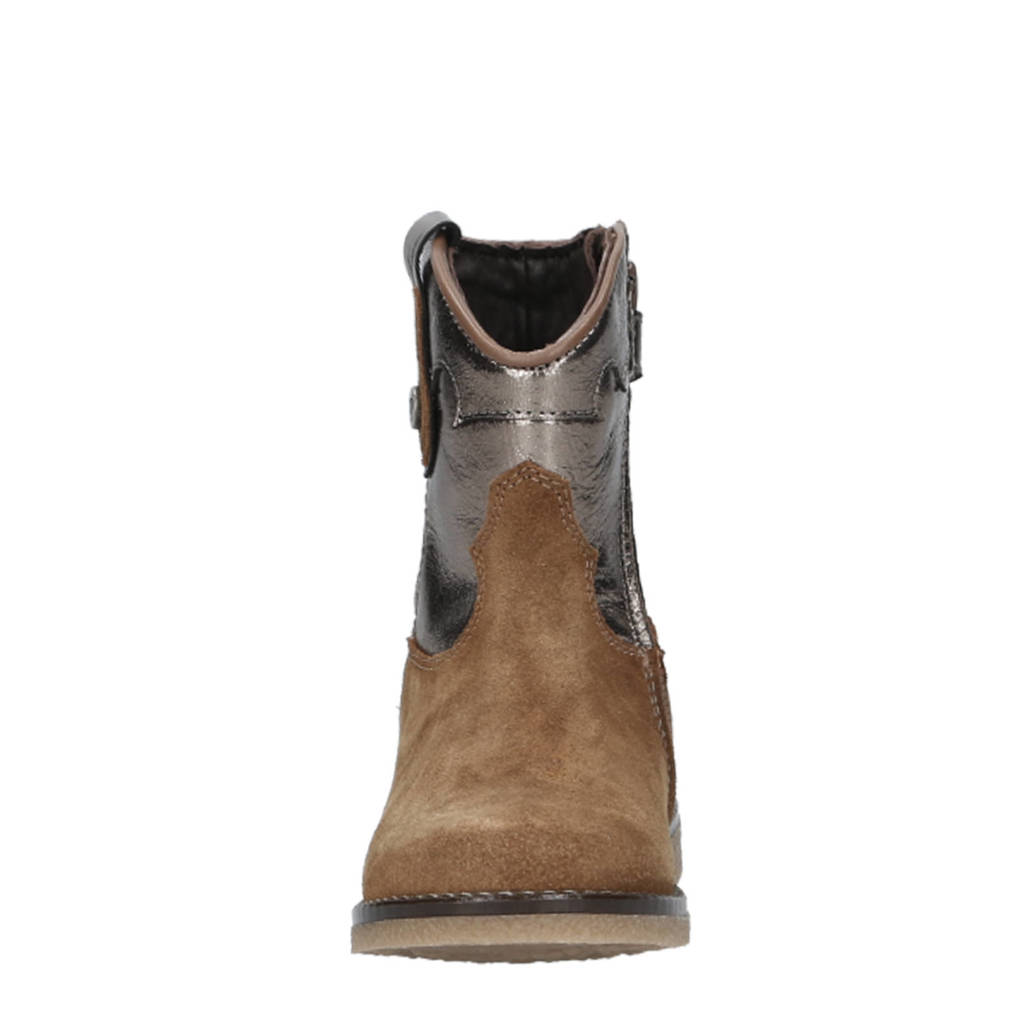 Pinocchio leren cowboylaarzen bruin