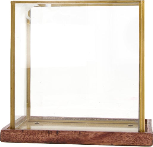 Dijk Natural Collections kaarsenplateau goud 18,5 x 12,5 x 18 cm