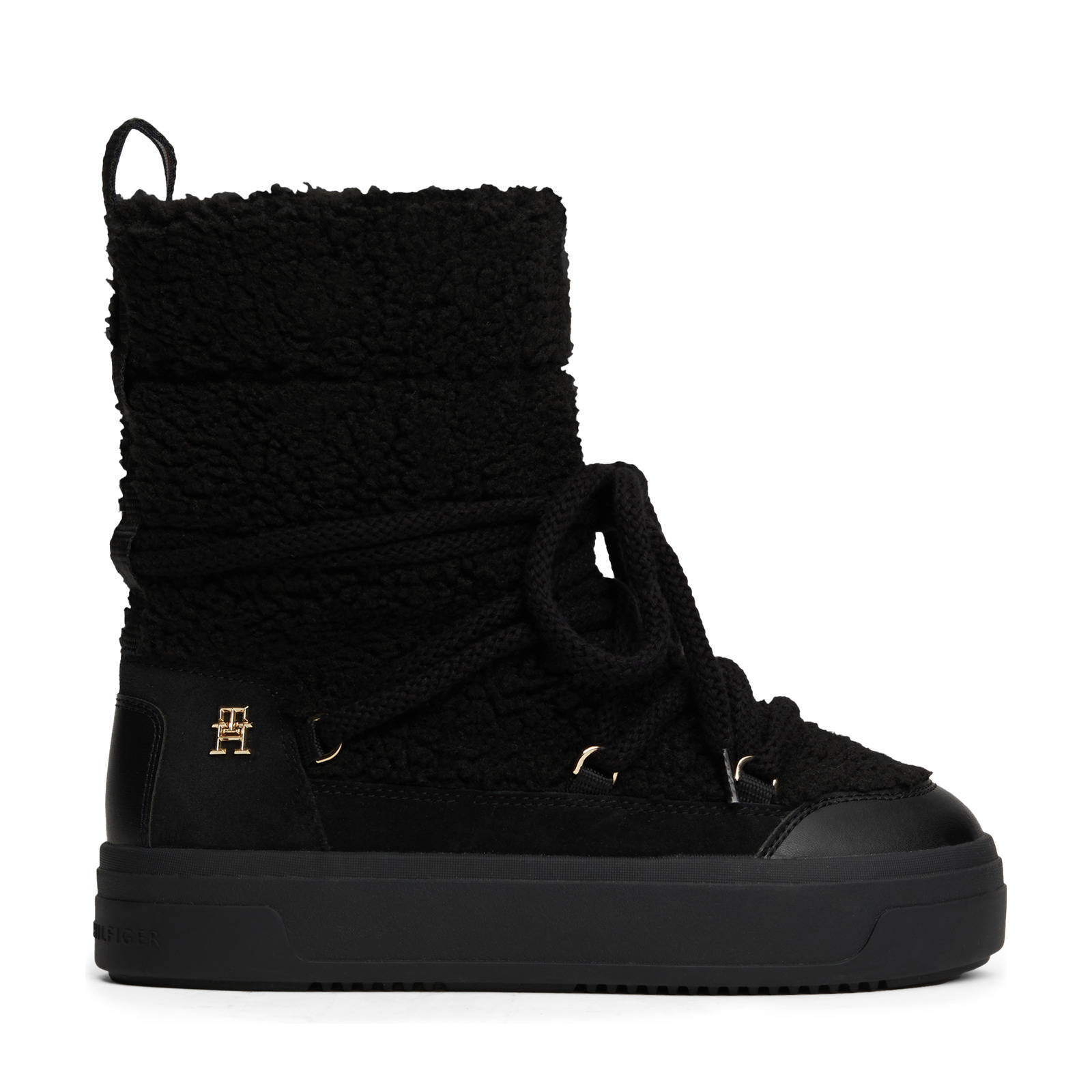 Tommy Hilfiger snowboots zwart