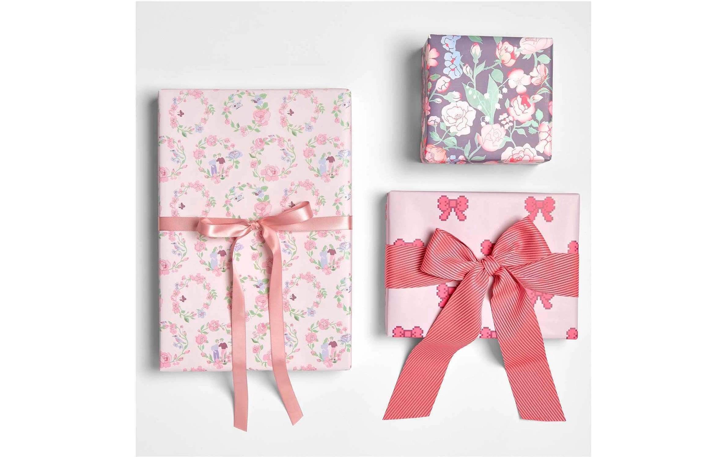 Geschenkpapier Rico Geschenkpapier 70 cm, 1 Stück, RosaIdeales Geschenkpapier für jeden Anlass