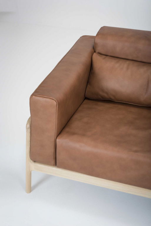 Gazzda Fawn sofa 3-zits whitewash Main Line Flax Archway