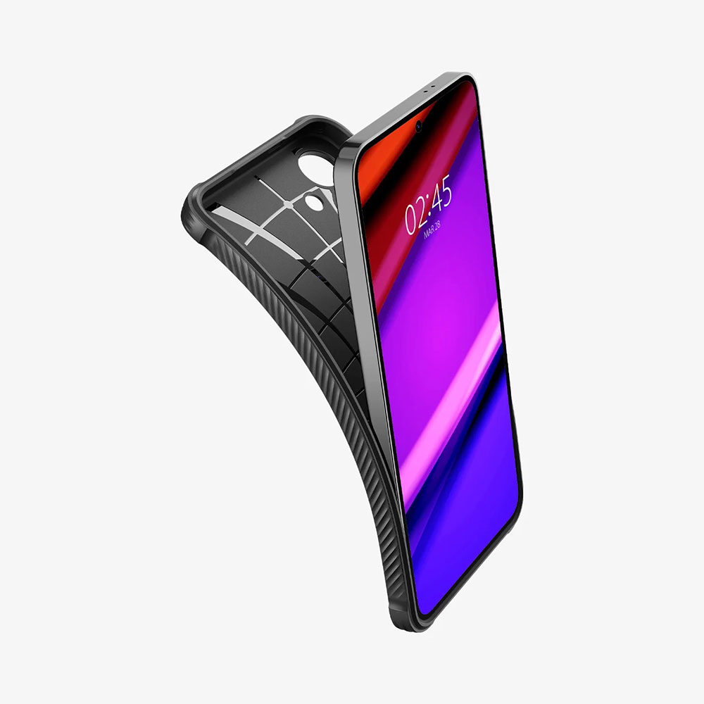 Samsung Galaxy S24  Plus Rugged Armor Hybrid Case Hülle (ACS07326) - Schwarz (Matt)