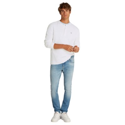 Tee-shirt à manches longues homme Tjm Reg Waffle Henley TOMMY HILFIGER