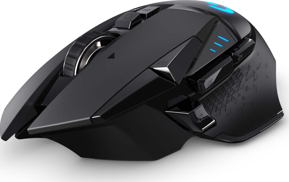 Logitech G502 Lightspeed - Trådløs Gaming Mus Med 16.000 Dpi - Sort