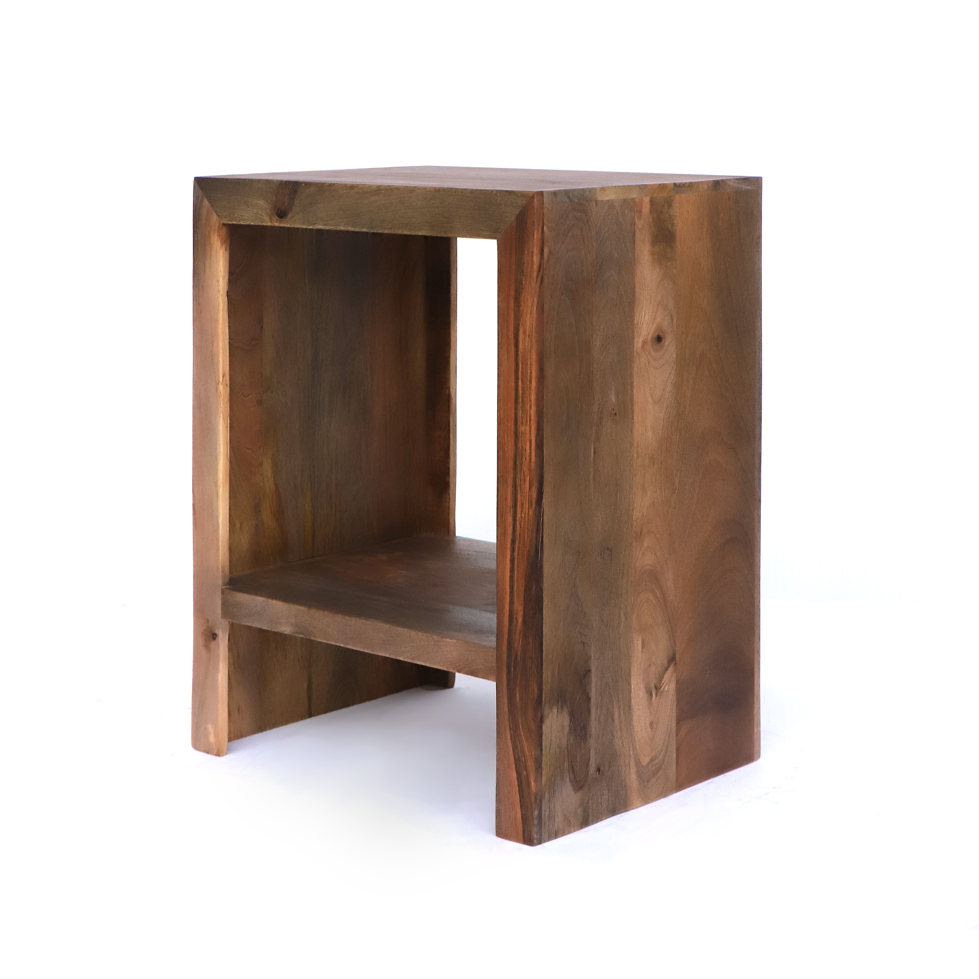 Waschtisch 'Paul' aus Mangoholz, natur, B 60 cm, H 75 cm, L 45 cm von fischer's lagerhaus