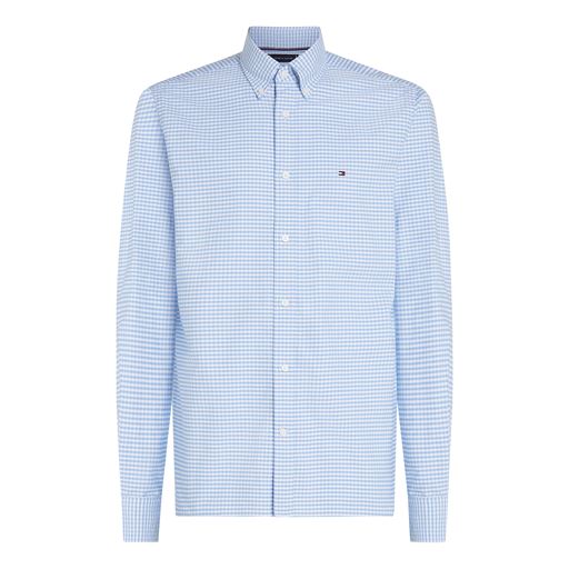 Tommy Hilfiger Heritage Oxford Gingham Skjorte, Cloudy Blue/Check, XXL