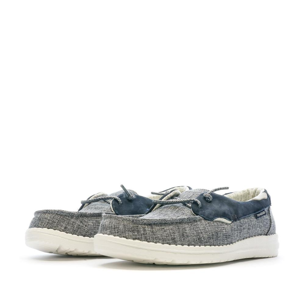 Hey Dude Chaussures Bleu Femme Hey Dude Laila
