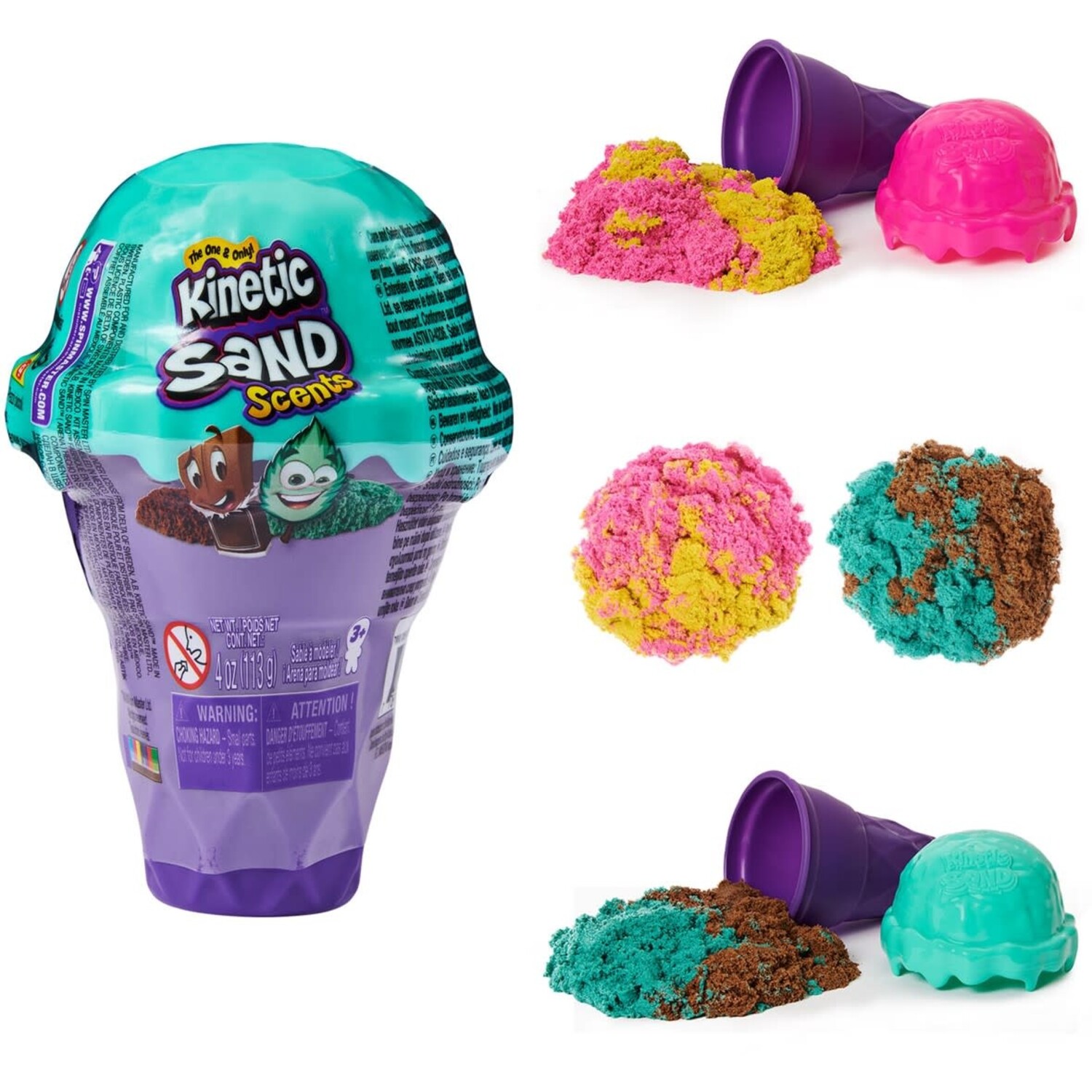 Kinetic Sand | Ijshoorntjeshouder Met Speelzand