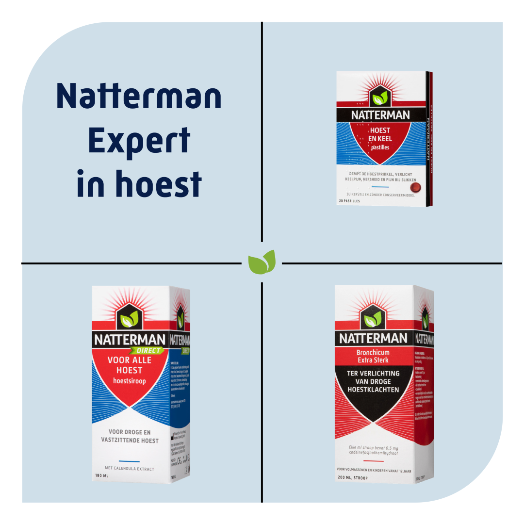 Natterman Droge hoest & keelpijn (150 ml)