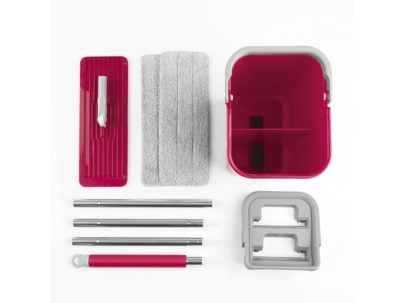 CLEANmaxx Wischmopp Komfort Mopp 5.7 l Mopp und Eimer Set