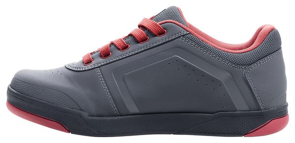 Paire de Chaussures VTT O'Neal PINNED FLAT Pedal V.22 Gris/Rouge