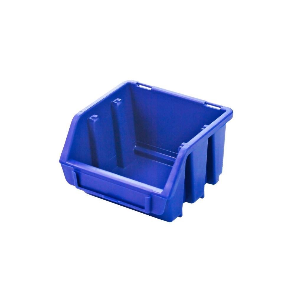 PROREGAL SuperSaver Set 20x Opbergdoos 1 HxBxD 7,5 x 11,6 x 11,2 cm Polypropyleen Blauw