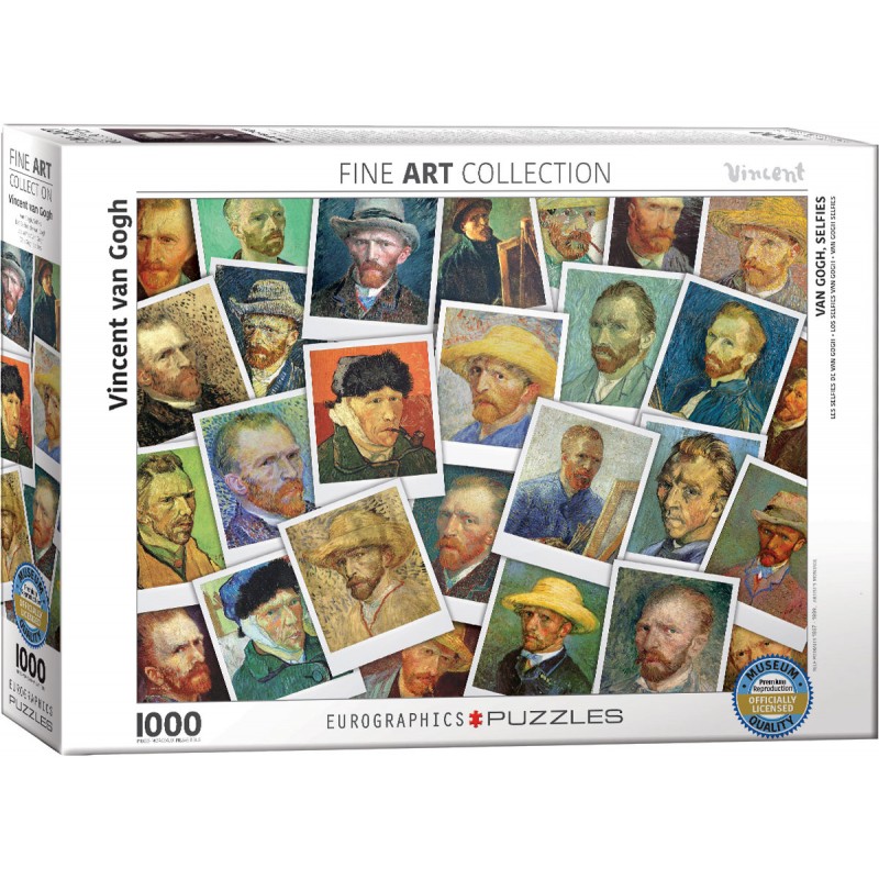 Puzzle 1000 pièces - Les selfies de Van Gogh