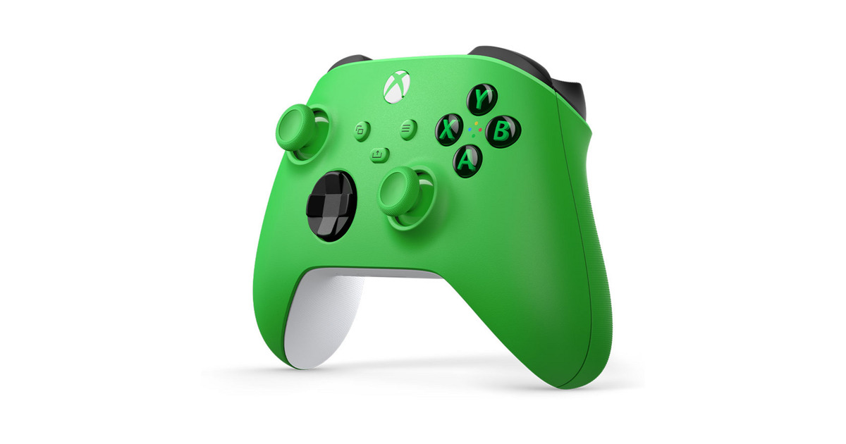 MicrosoftXbox Wireless Controller - Velocity Green  (Groen, Bluetooth)