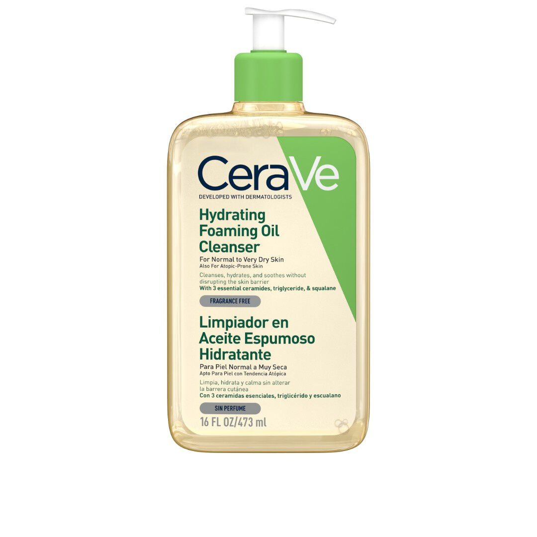 CERAVE  Óleo-Espuma de Limpeza Hidratante - 473ml