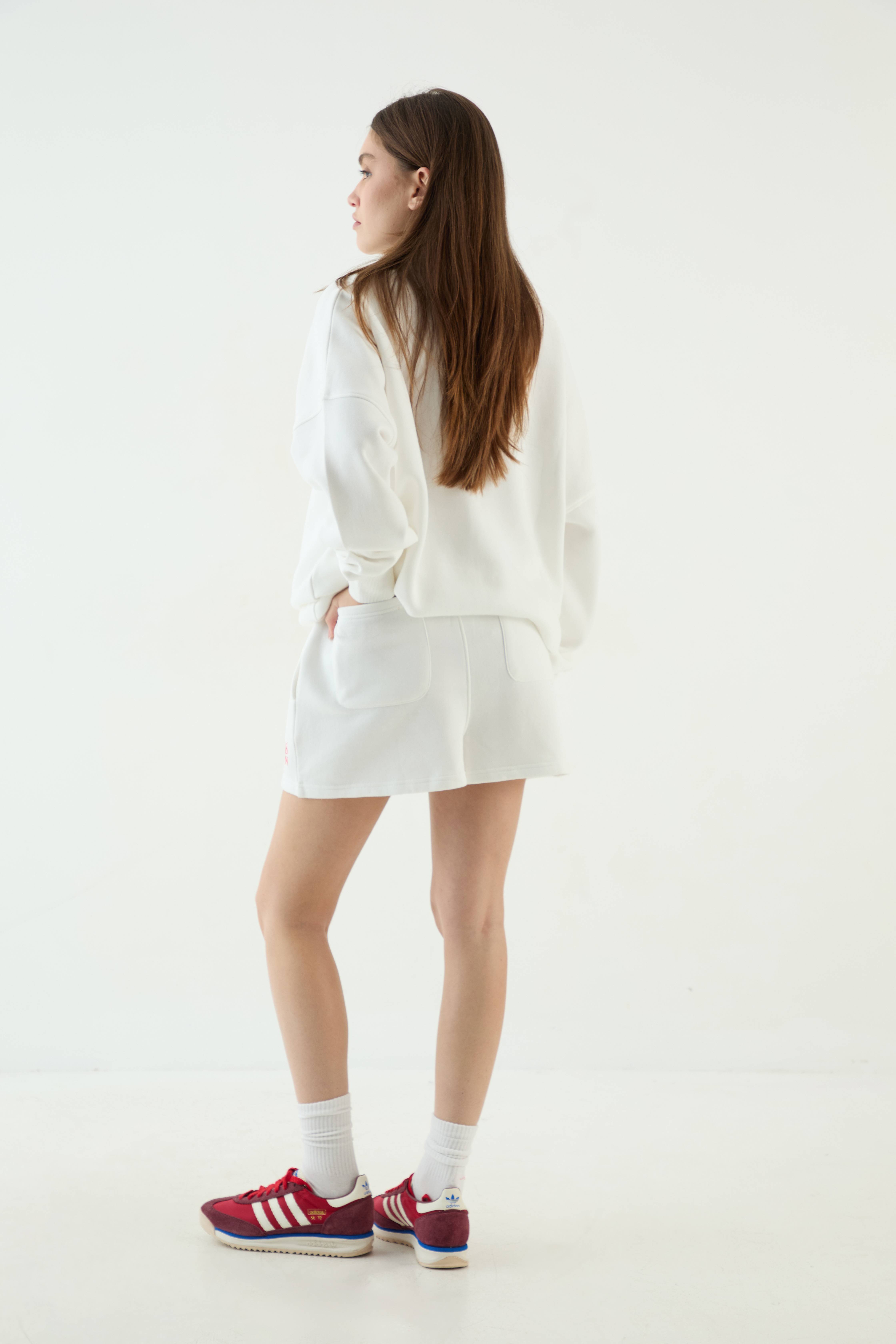 Short Molleton Taille Cordon De Serrage Dsgn Studio
