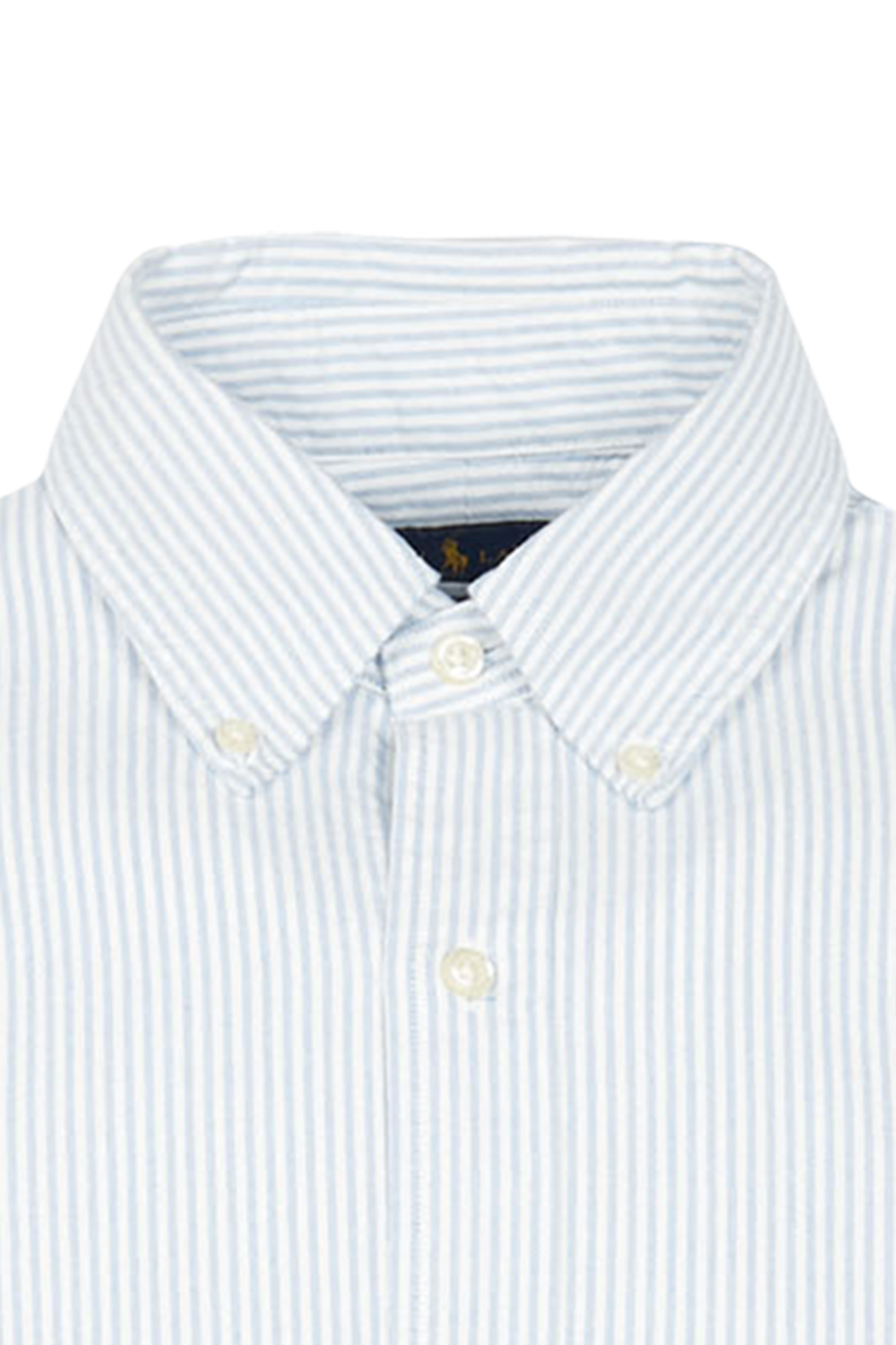 POLO RALPH LAUREN Chemise col américain regular-fit en coton Bleu