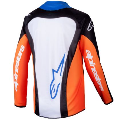 Maillot cross Alpinestars RACER - MELT - ENFANT - Orange / Bleu