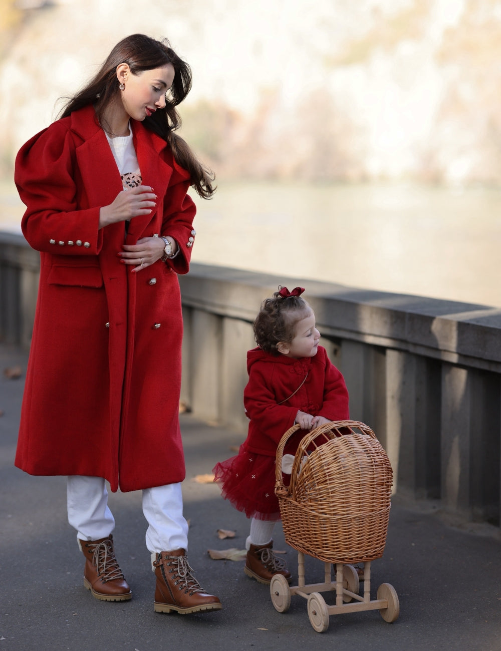 Shearling Winter Boot Women - Cognac