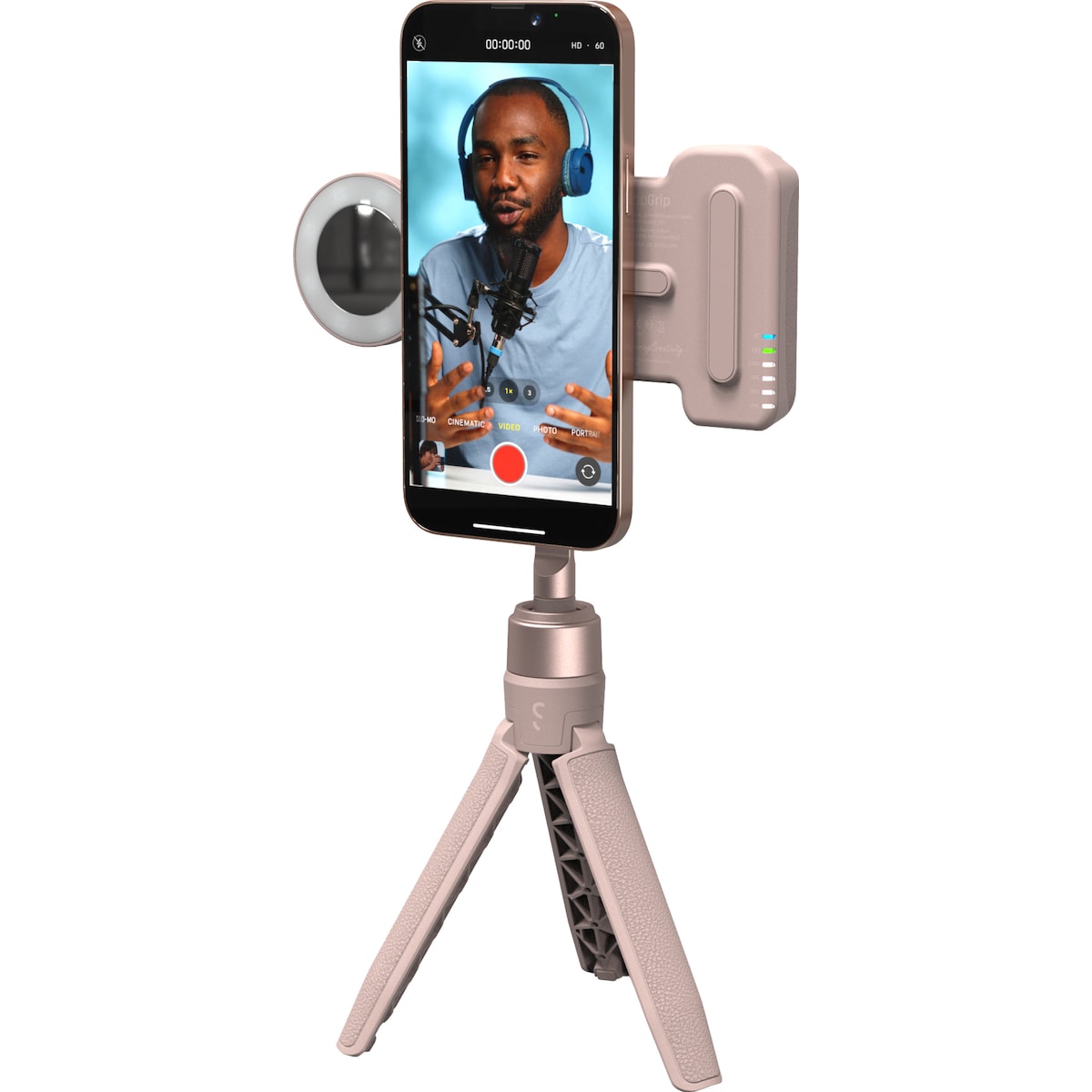Shiftcam SnapGrip skapersett (rosa)