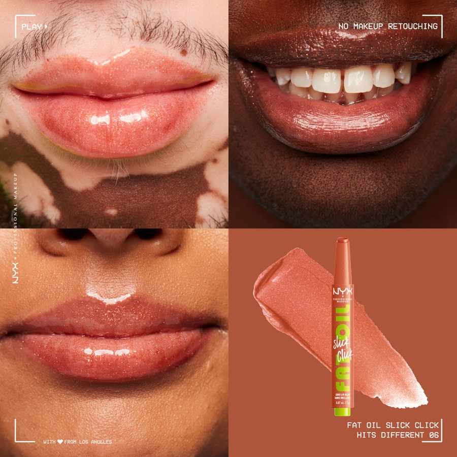 NYX Professional Makeup Fat Oil Slick Click Lip Balm Hits Different 06 2g