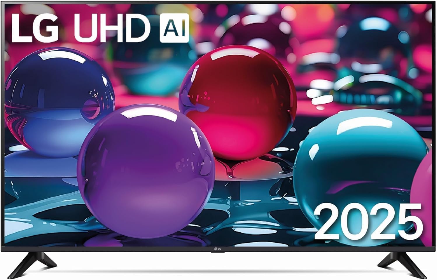 LG TV UHD AI 2025 | 43UA73 | 43'' (108cm) | 4K UHD | HDR10 |webOS 25 | Alexa, Google Assistant | Netflix Disney+ Canal+ Prime Video | AirPlay 2 [Classe énergétique G]