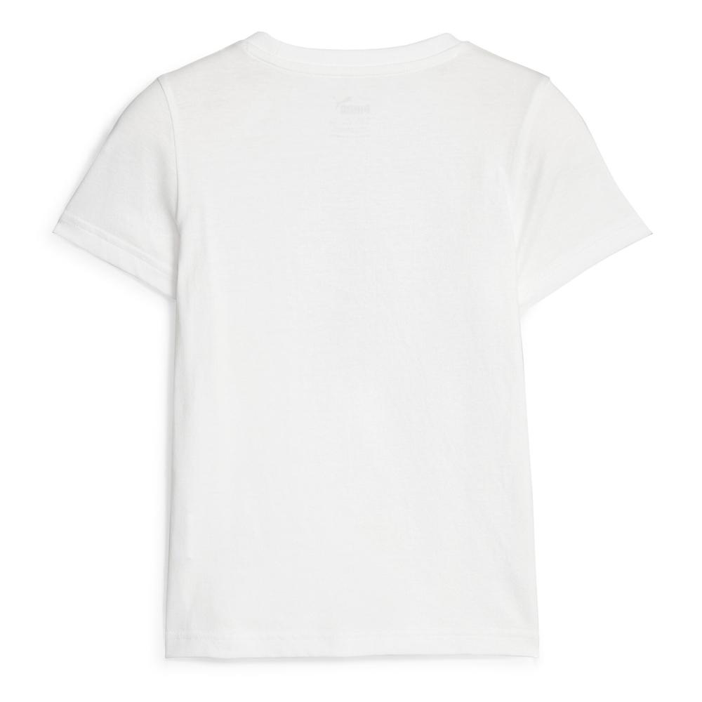Puma T-shirt Blanc Fille Puma Mixmch