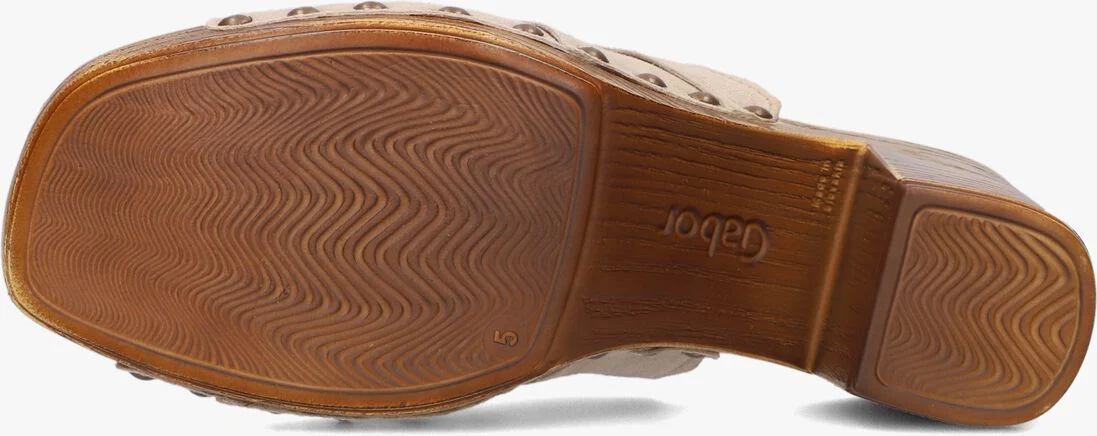 GABOR beige gabor muiltjes 741.2
