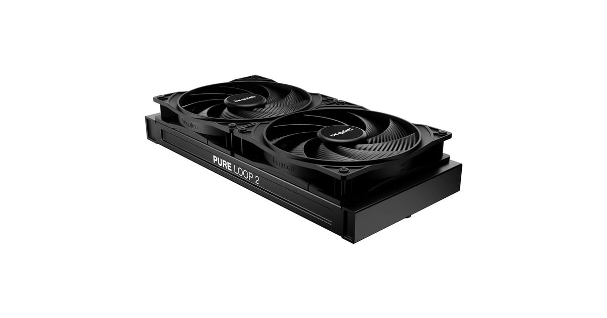 be quiet!Pure Loop 2 280mm waterkoeling  (Zwart, 4-pins PWM fan-connector, ARGB led)