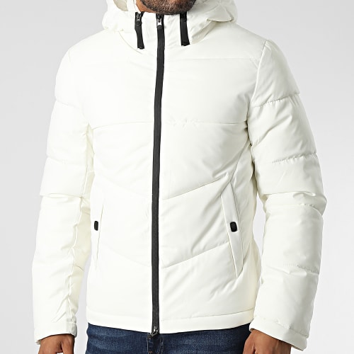 Doudoune Capuche Blanc