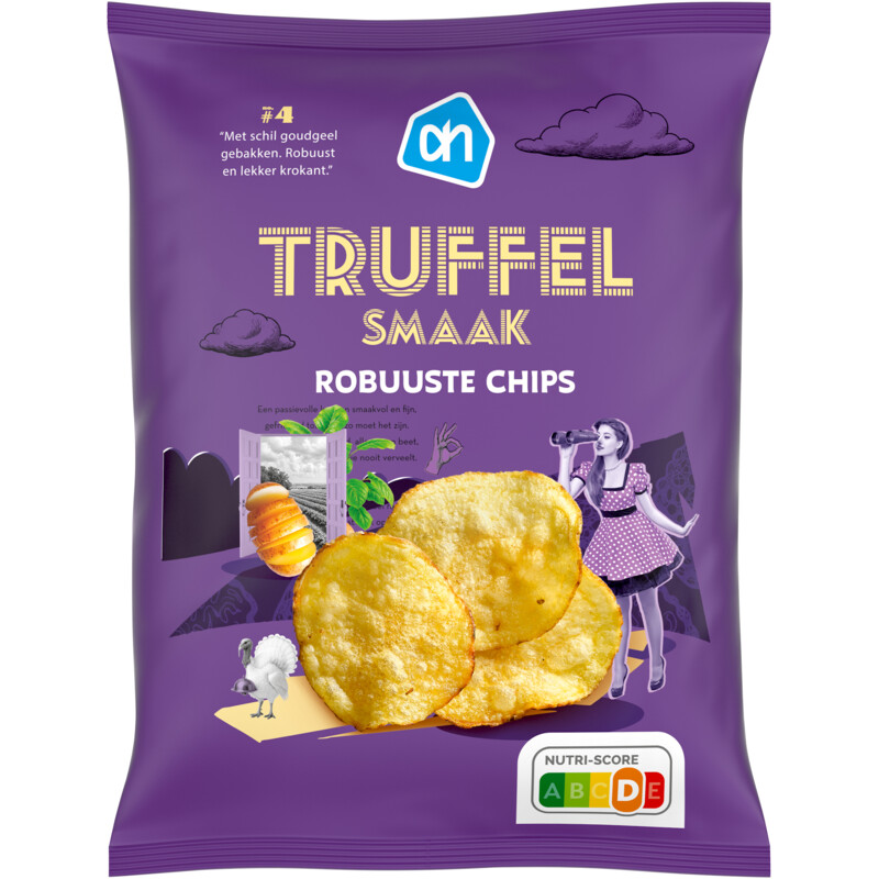 AH Robuuste chips truffelsmaak