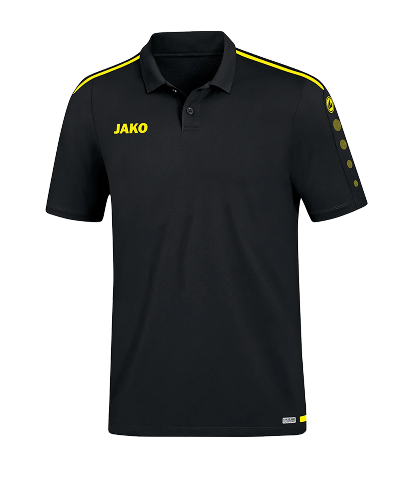 JAKO Striker 2.0 Poloshirt Schwarz Gelb F33